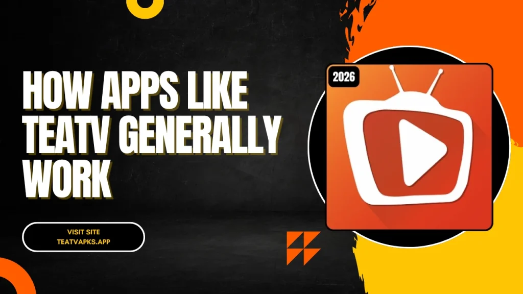 How Apps Like TeaTV Generally Work